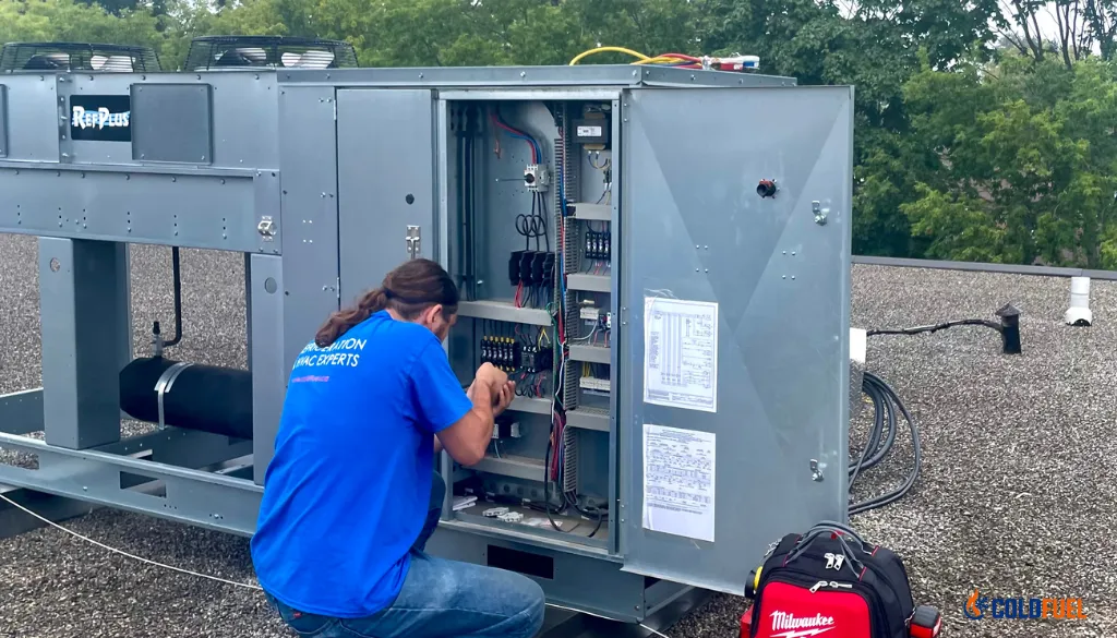 rooftop commercial heating units