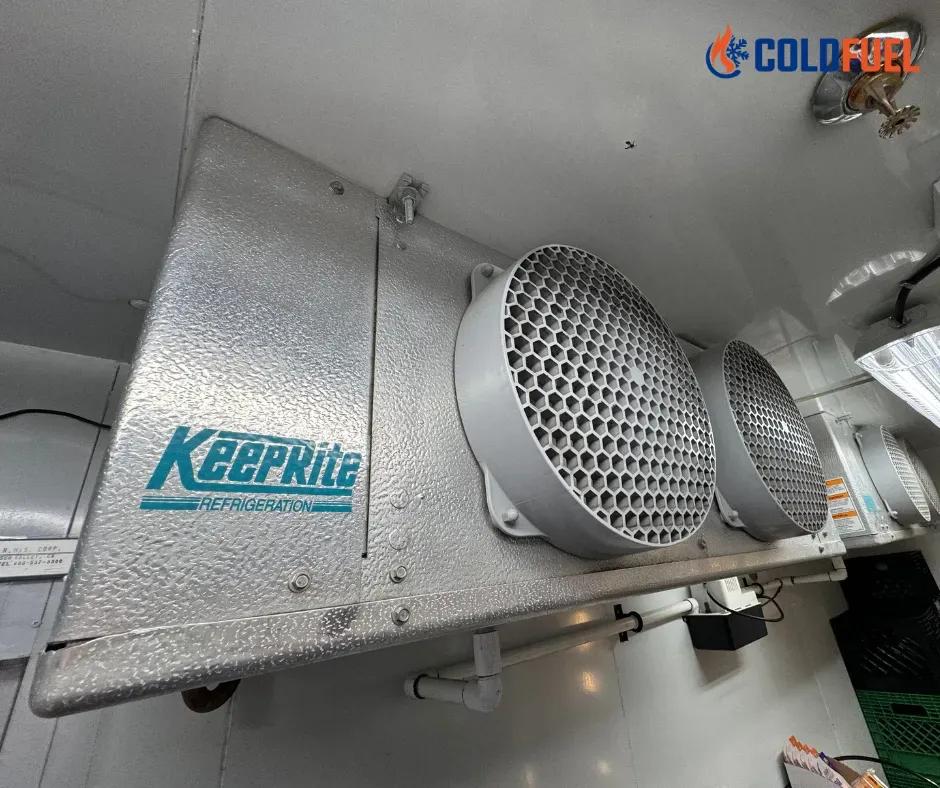 cold fuel refrigeration repair job